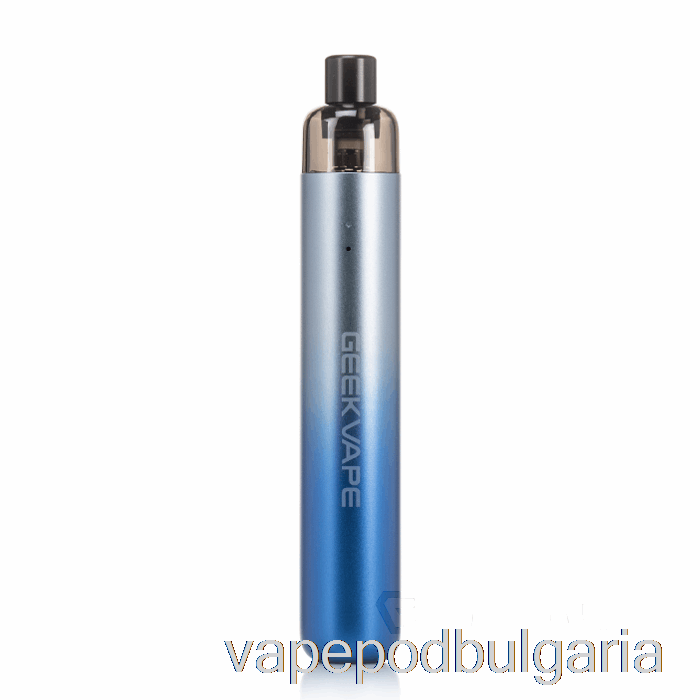 Vape 10000 Дръпки Geek Vape Wenax Sc Starter Kit Sky Blue